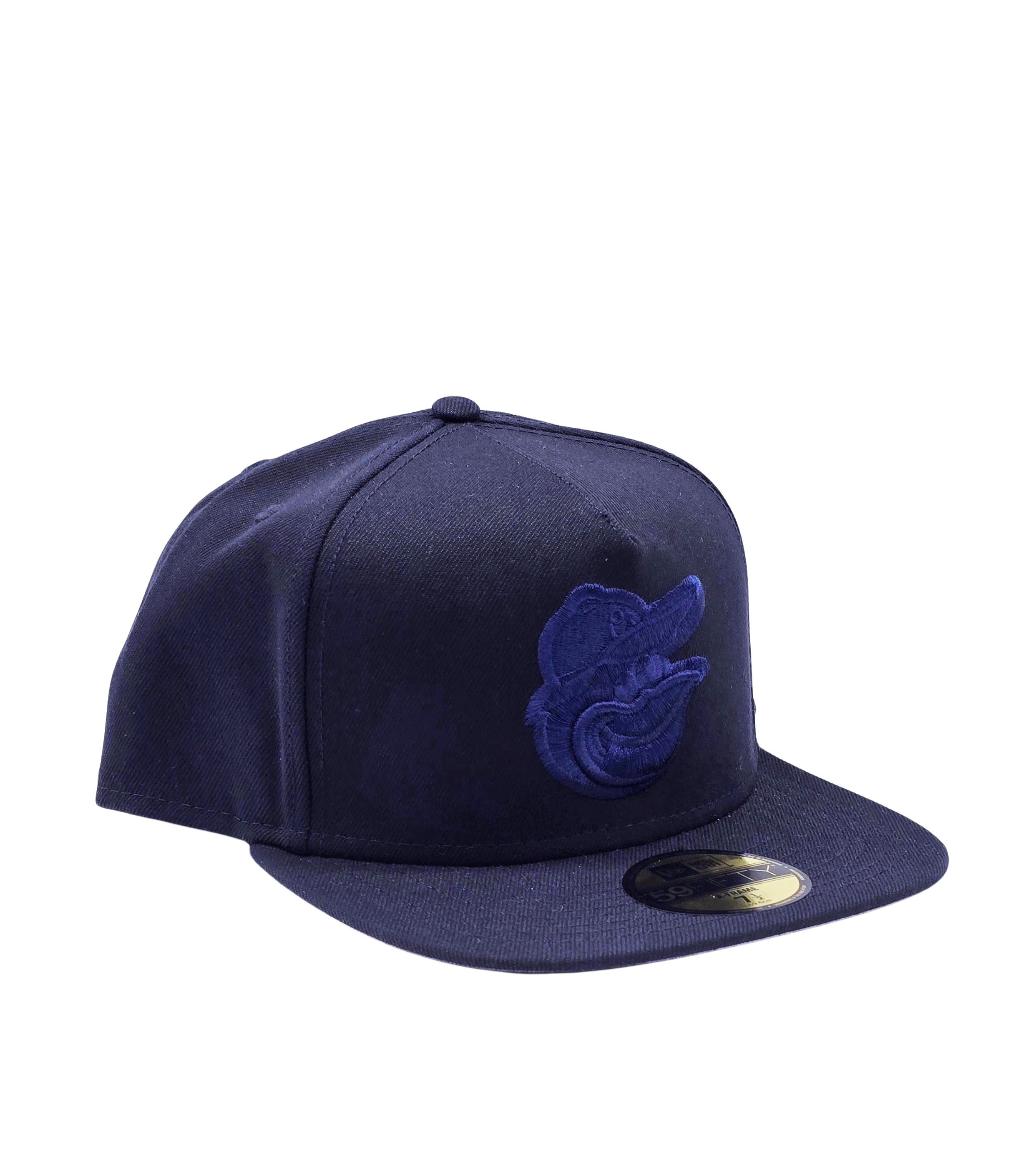 NEW ERA 59FIFTY MLB BALTIMORE ORIOLES NAVY BLUE FITTED HAT