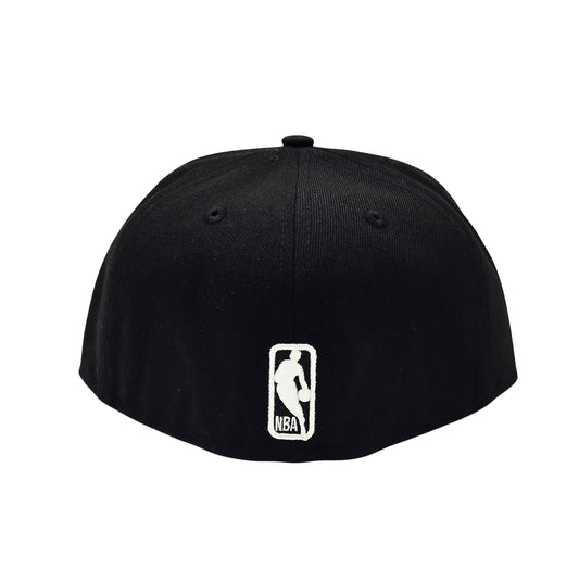 NEW ERA 59FIFTY NBA DENVER NUGGETS BLACK FITTED HAT