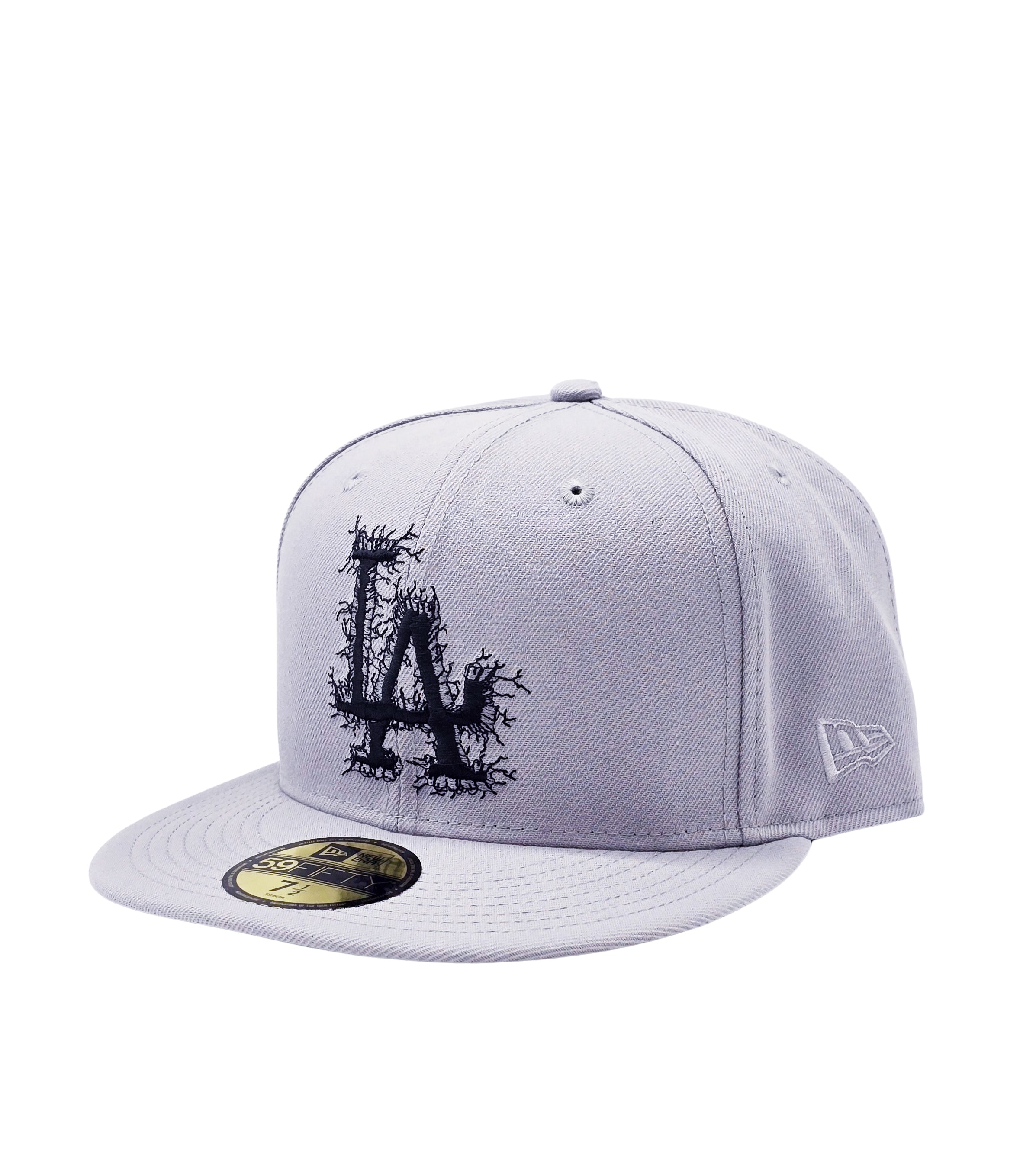NEW ERA 59FIFTY MLB LOS ANGELES DODGERS GREY FITTED HAT