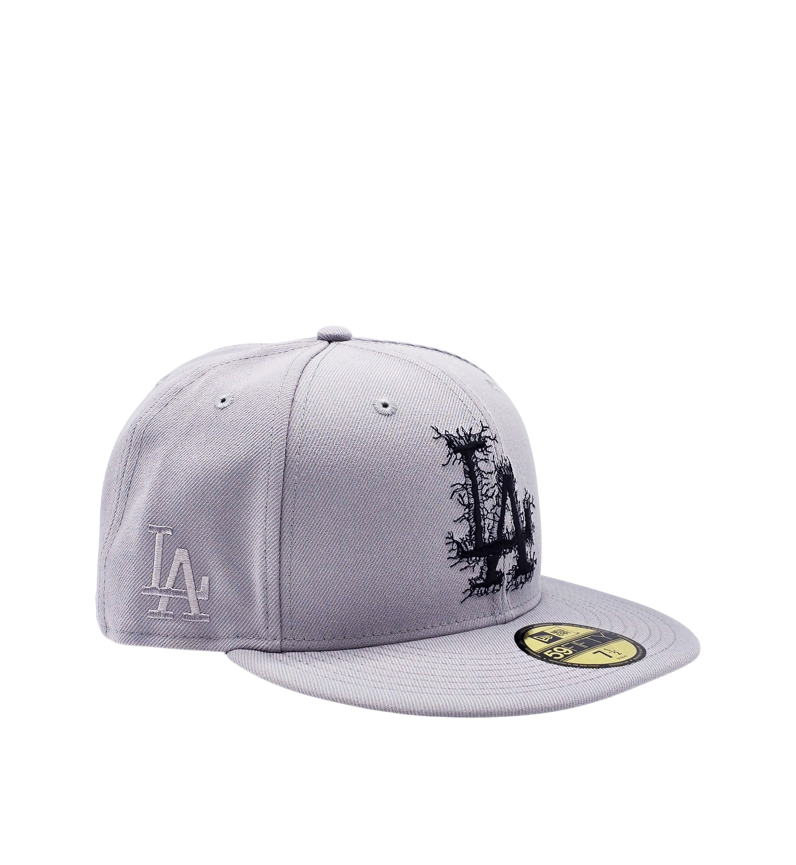 NEW ERA 59FIFTY MLB LOS ANGELES DODGERS GREY FITTED HAT
