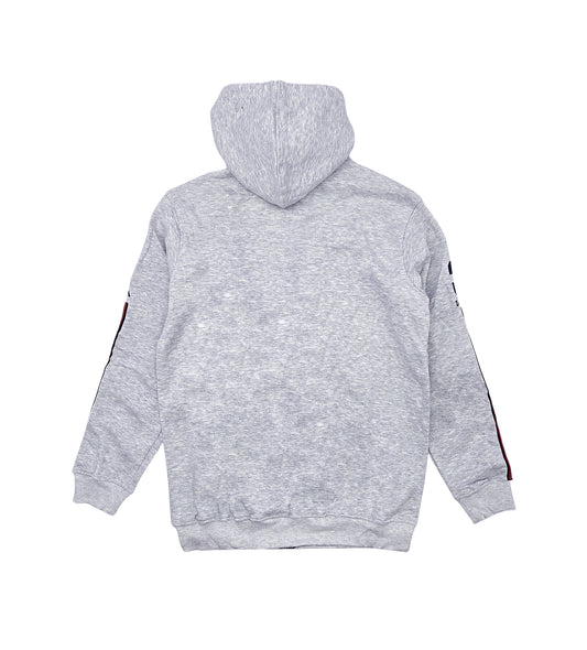 MEN'S U.S. POLO FLEECE PULLOVER HOODIE (GREY)