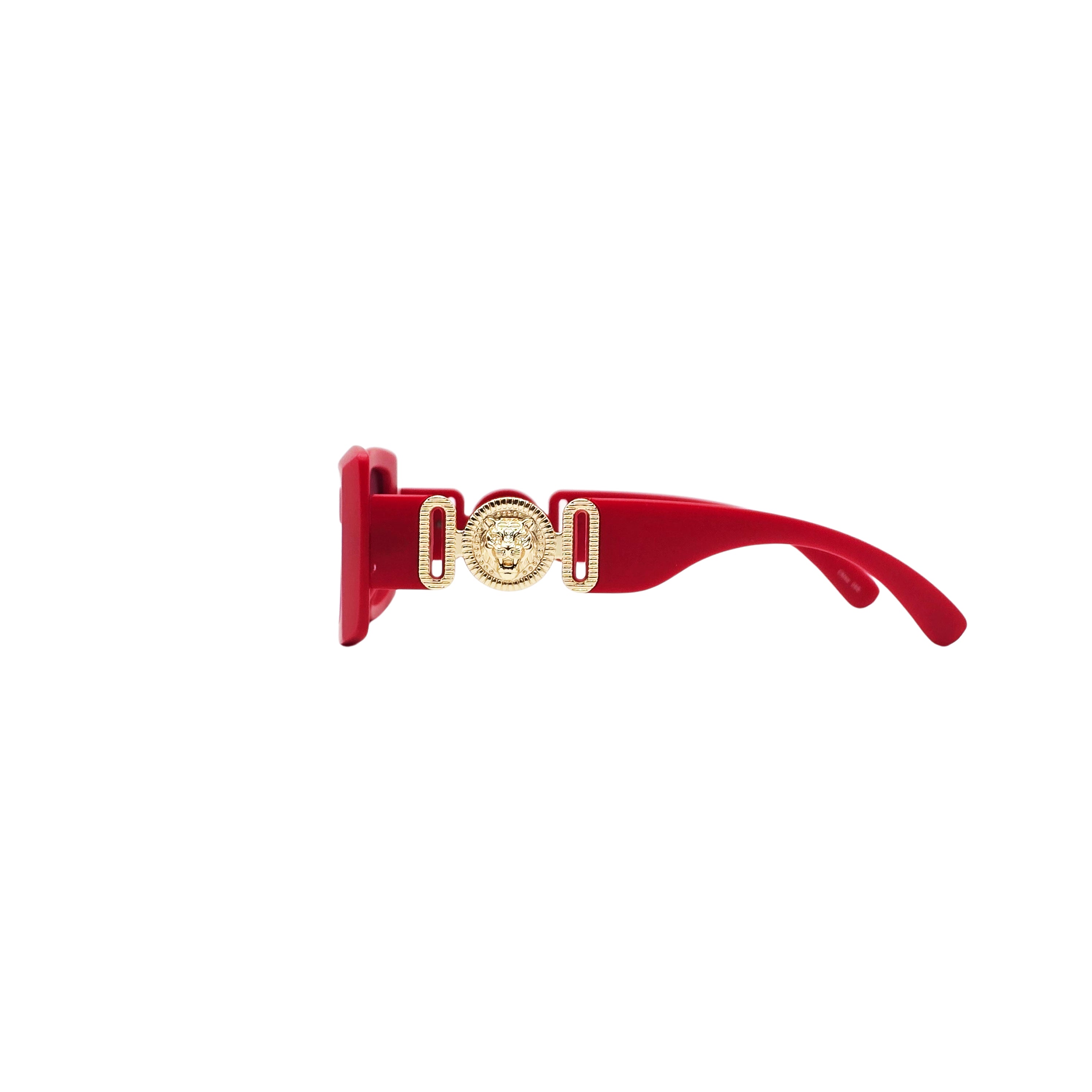 RED DESIGNER SUNGLASSES (J7502P)