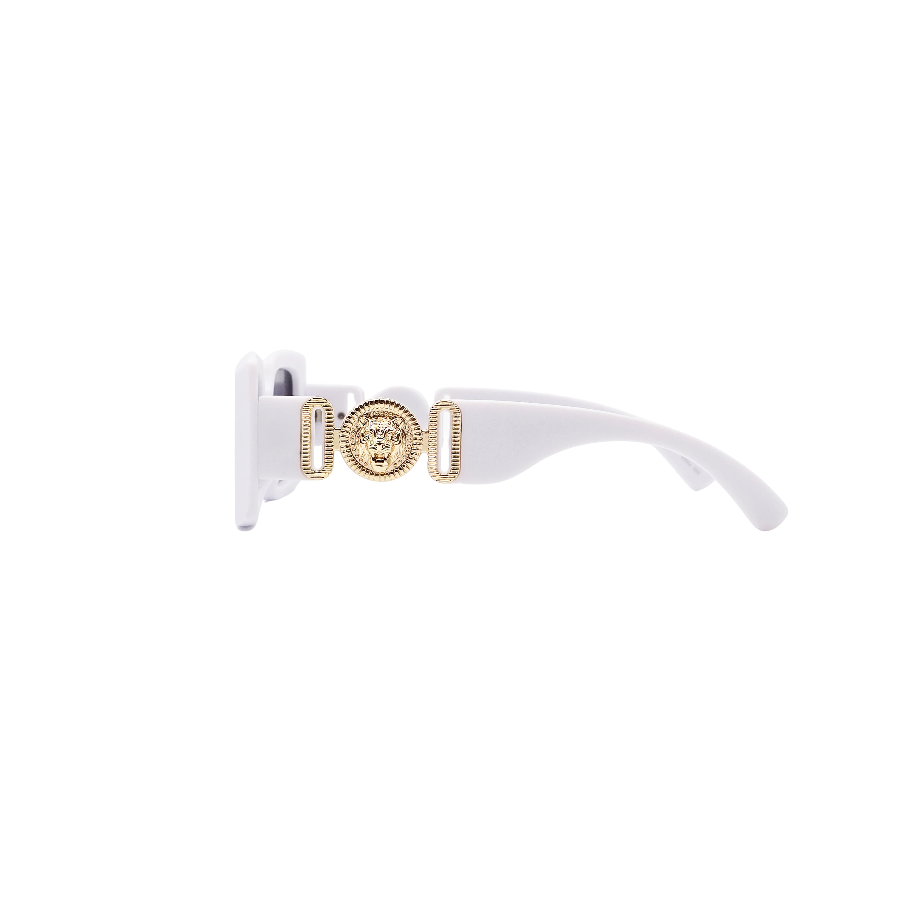 WHITE/BLACK DESIGNER SUNGLASSES (J7502P)