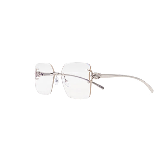 CLEAR LENS DESIGNER SUNGLASSES (J7577)