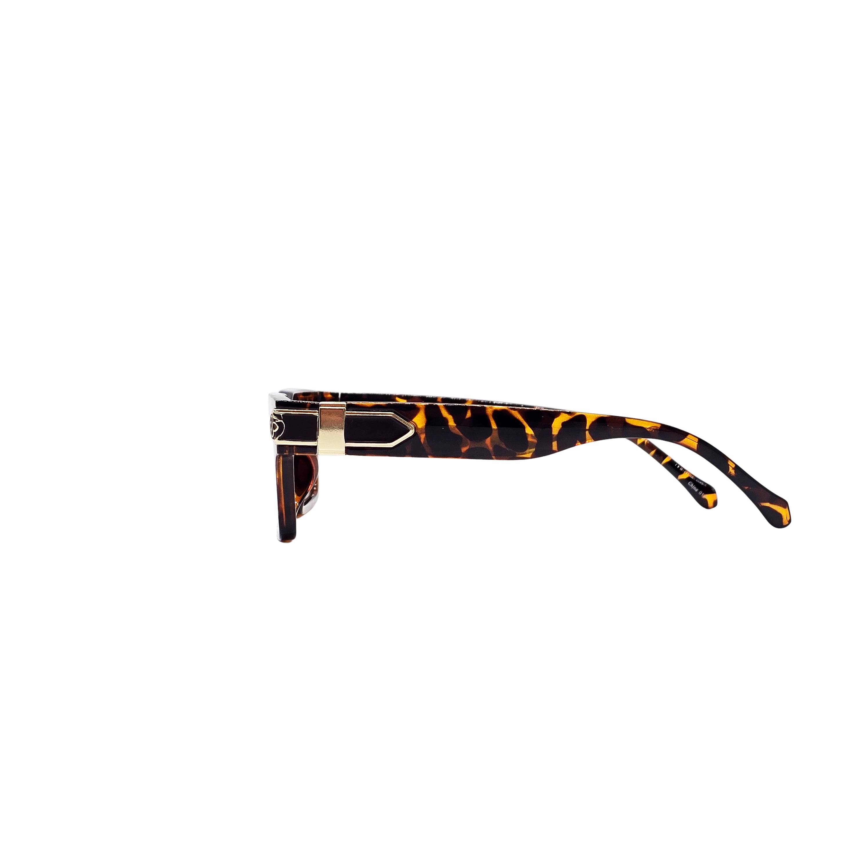 BROWN DESIGNER SUNGLASSES (J7454P)