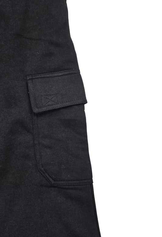 ONIX MEN'S CARGO FLEECE JOGGERS (BLACK)