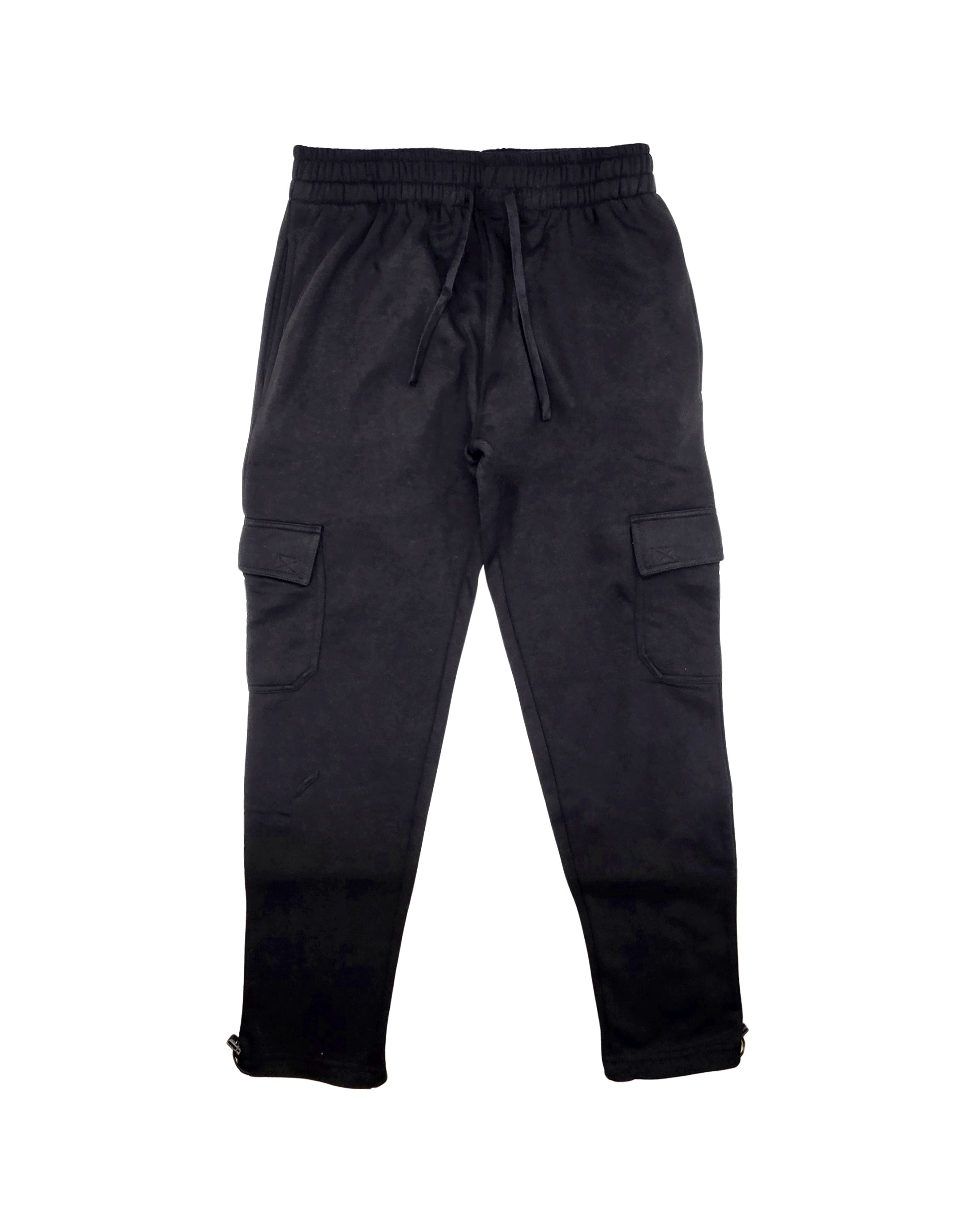 ONIX MEN'S CARGO FLEECE JOGGERS (BLACK)