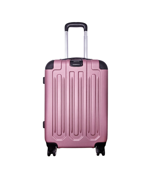 MORANO HARD COVER LIGHT WEIGHT LUGGAGES (PINK)