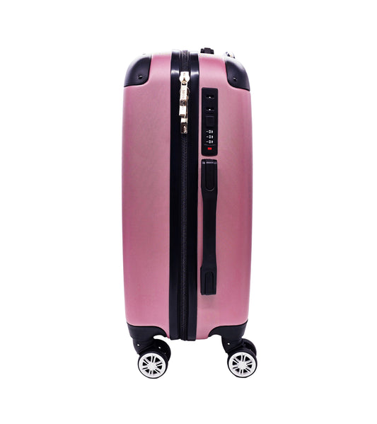 MORANO HARD COVER LIGHT WEIGHT LUGGAGES (PINK)