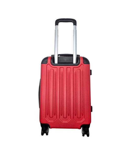 MORANO HARD COVER LIGHT WEIGHT LUGGAGES (RED)