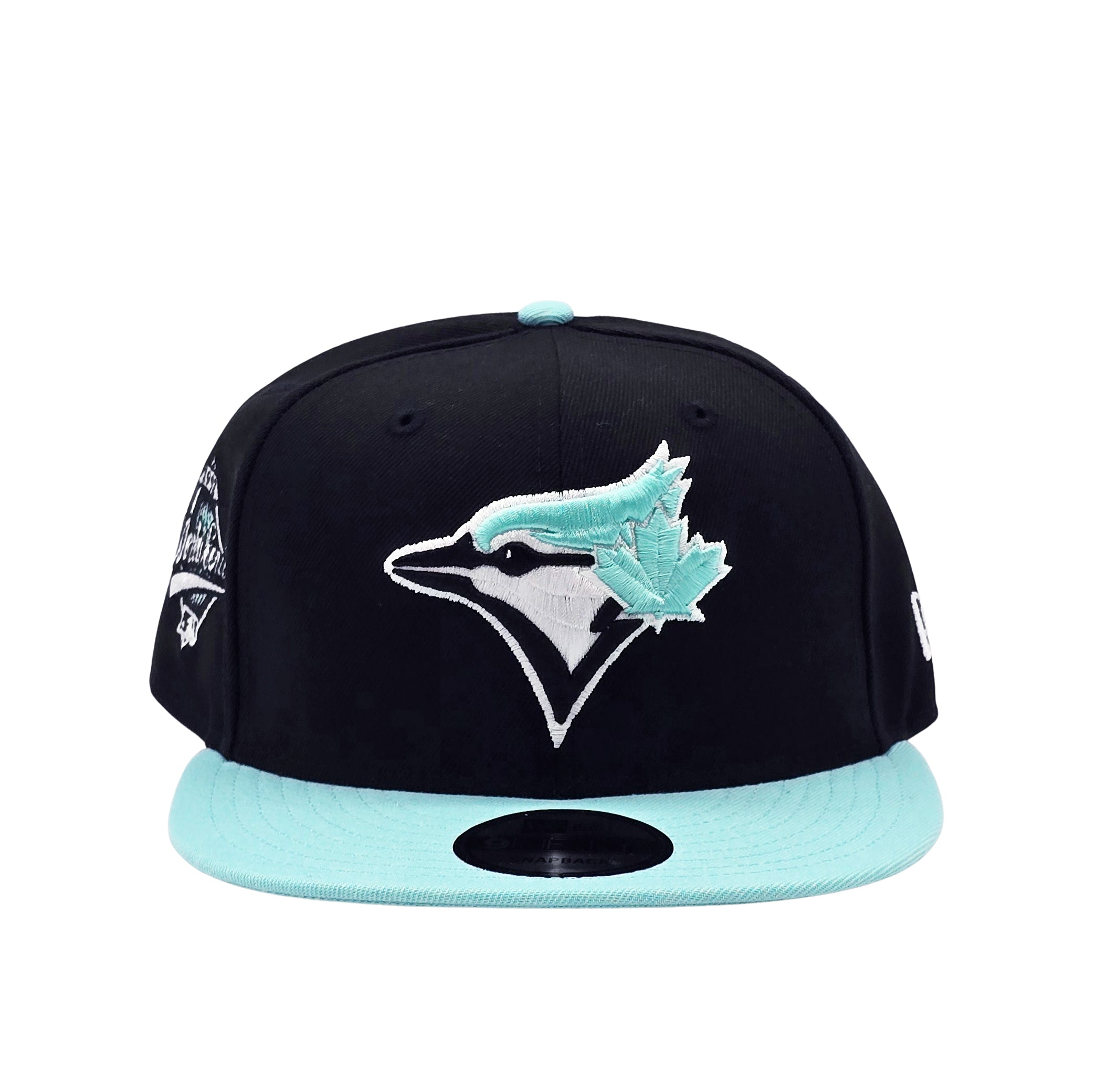 9FIFTY NEW ERA MLB 1992 WORLD SERIES TORONTO BLUE JAYS BLACK/TINT SNAPBACK HAT