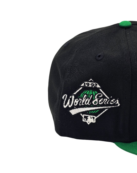 9FIFTY NEW ERA MLB 1992 WORLD SERIES TORONTO BLUE JAYS BLACK/GREEN SNAPBACK HAT