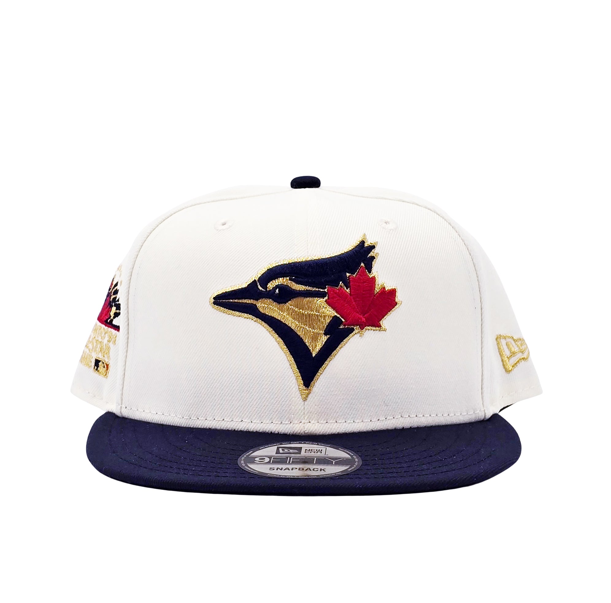9FIFTY NEW ERA MLB 1991 TORONTO ALL-STAR GAME TORONTO BLUE JAYS CREAM/NAVY/GOLD SNAPBACK HAT