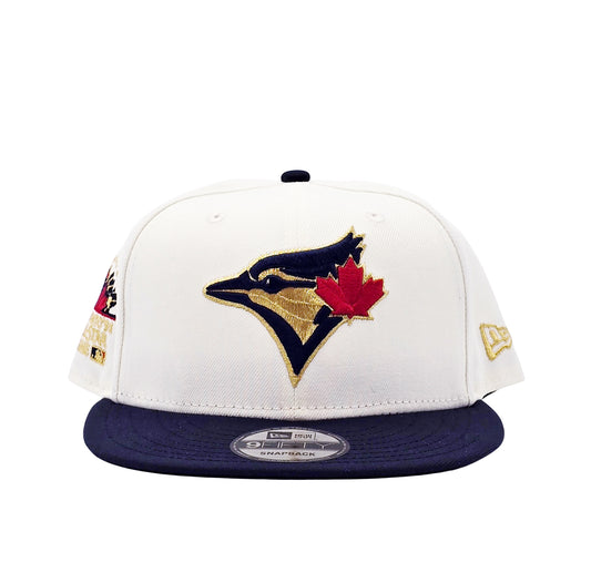 9FIFTY NEW ERA MLB 1991 TORONTO ALL-STAR GAME TORONTO BLUE JAYS CREAM/NAVY/GOLD SNAPBACK HAT
