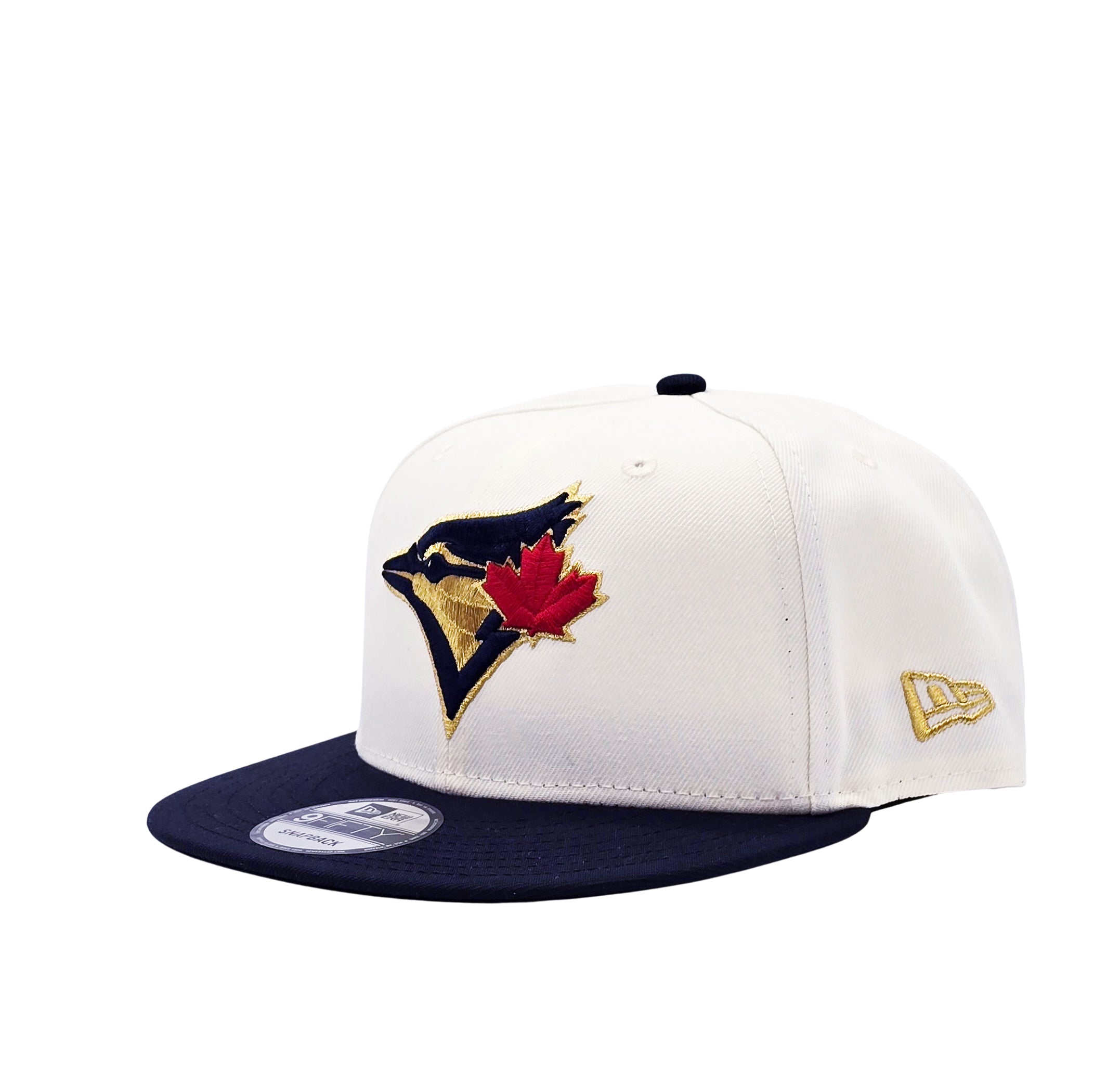 9FIFTY NEW ERA MLB 1991 TORONTO ALL-STAR GAME TORONTO BLUE JAYS CREAM/NAVY/GOLD SNAPBACK HAT