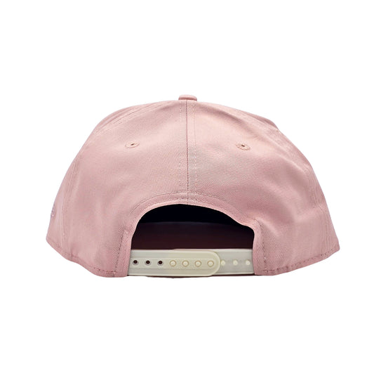 NEW ERA 9FIFTY NBA TORONTO RAPTORS 1X CHAMPS BLUSH PINK SNAPBACK HAT