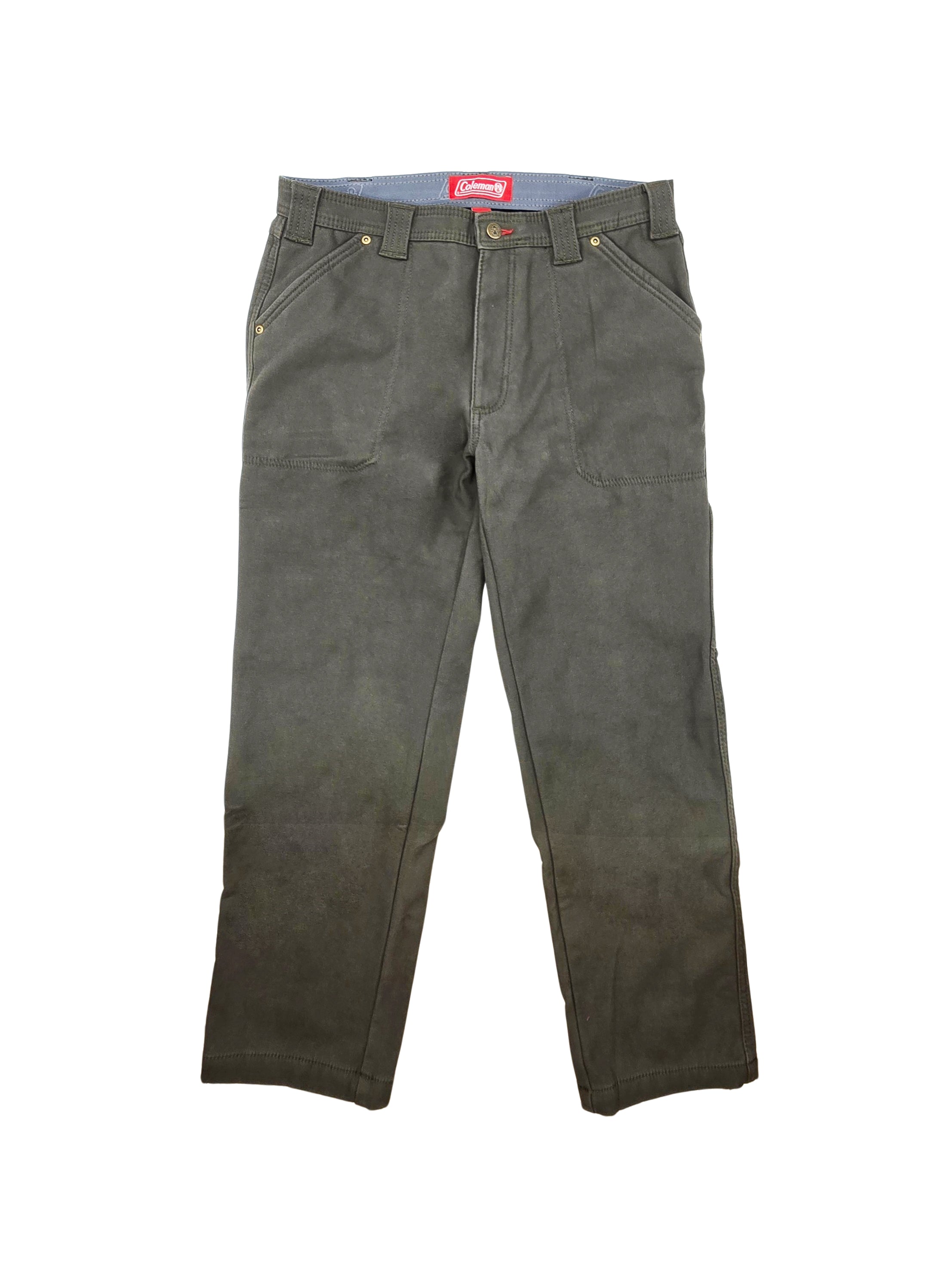 COLEMAN MEN'S BELUGA GREY WORK PANTS