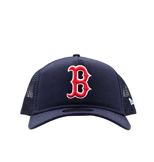 NEW ERA 9FORTY MLB BOSTON RED SOX NAVY BLUE SNAPBACK TRUCKER CAP