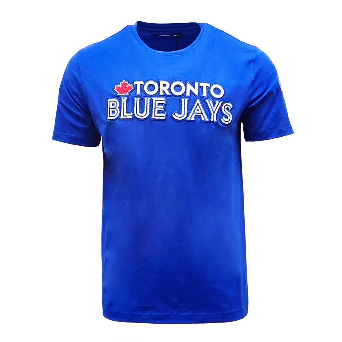 PRO STANDARD MLB TORONTO BLUE JAYS CLASSIC CHENILLE MEN'S ROYAL BLUE T-SHIRT