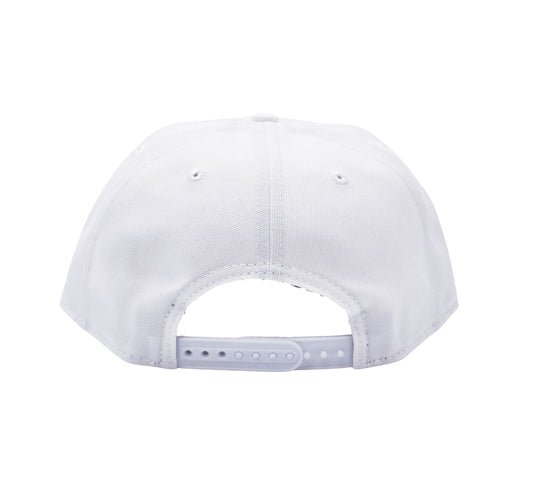 NEW ERA 9FIFTY MLB ATLANTA BRAVES WHITE SNAPBACK HAT