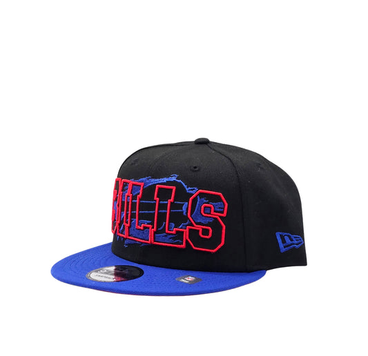 9FIFTY NEW ERA BUFFALO BILLS BLACK/BLUE SNAPBACK HAT