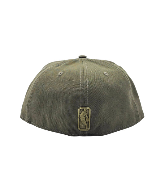 NEW ERA 59FIFTY A-FRAME NBA PHOENIX SUNS OLIVE GREEN FITTED HAT