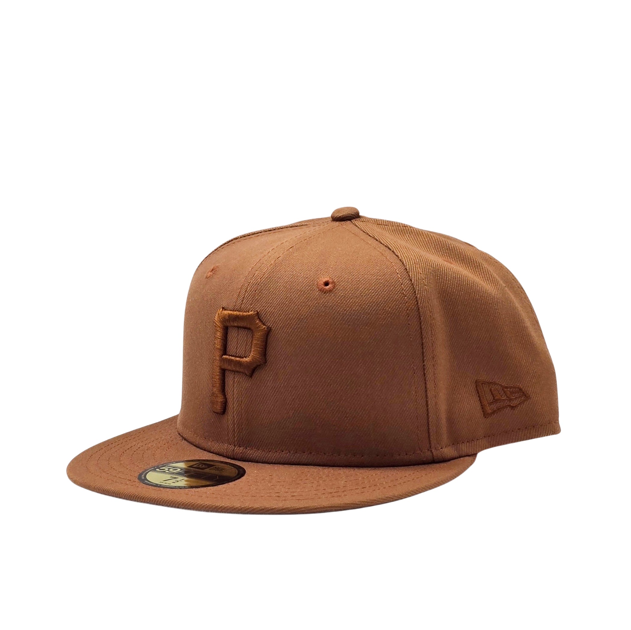 NEW ERA 59FIFTY MEN'S PITTSBURGH PIRATES BROWN FITTED HAT