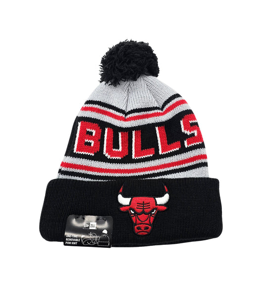 NEW ERA NBA CHICAGO BULLS BLACK/RED TOUQUE