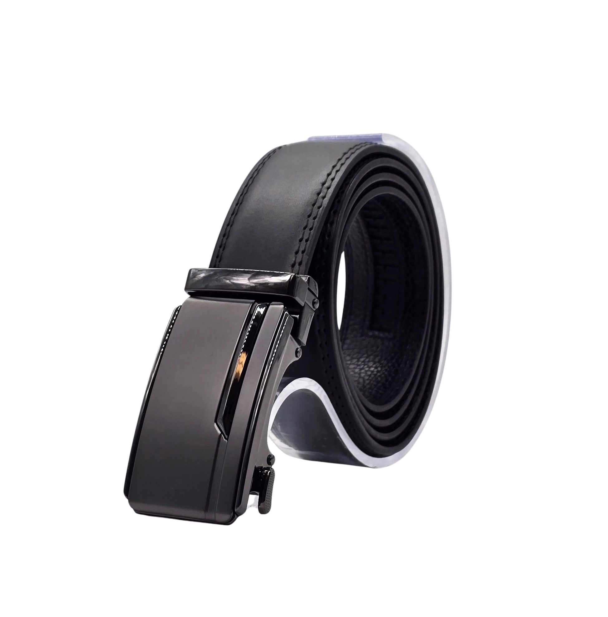 MEN'S ADJUSTABLE DESIGNER BELT (BLACK ENH 2-5)