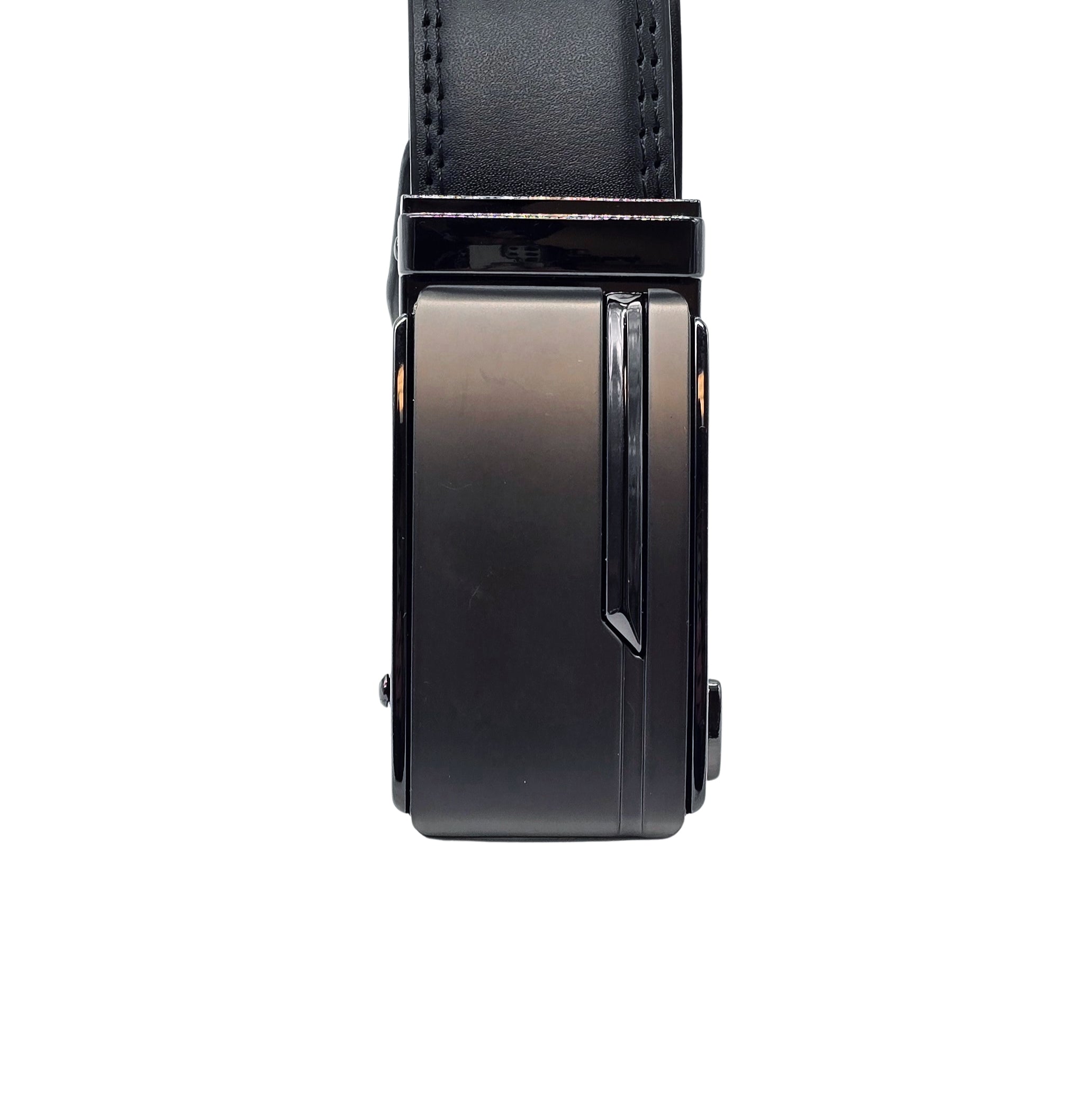 MEN'S ADJUSTABLE DESIGNER BELT (BLACK ENH 2-5)