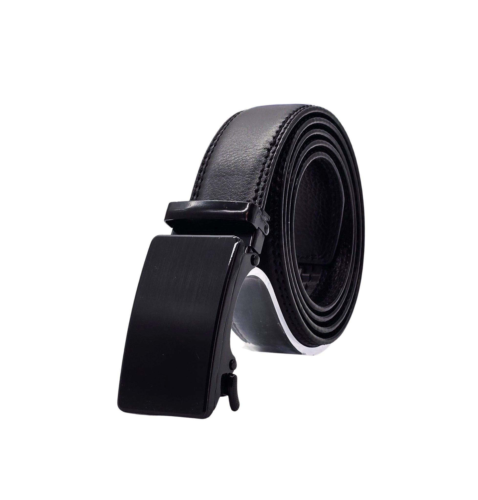 MEN'S ADJUSTABLE DESIGNER BELT (BLACK RAZ-P41-3)