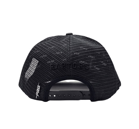 PRO STANDARD NBA TORONTO RAPTORS NEUTRAL PINCH FRONT TRUCKER SNAPBACK CAP
