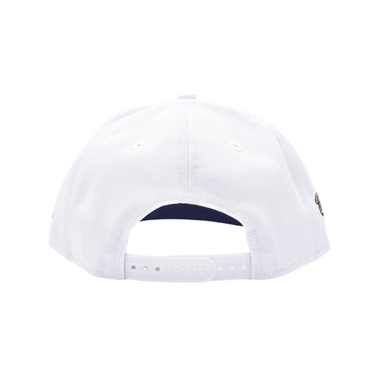 NEW ERA 9FIFTY MLB 1993 WORLD SERIES TORONTO BLUE JAYS WHITE, GOLD & RED SNAPBACK HAT