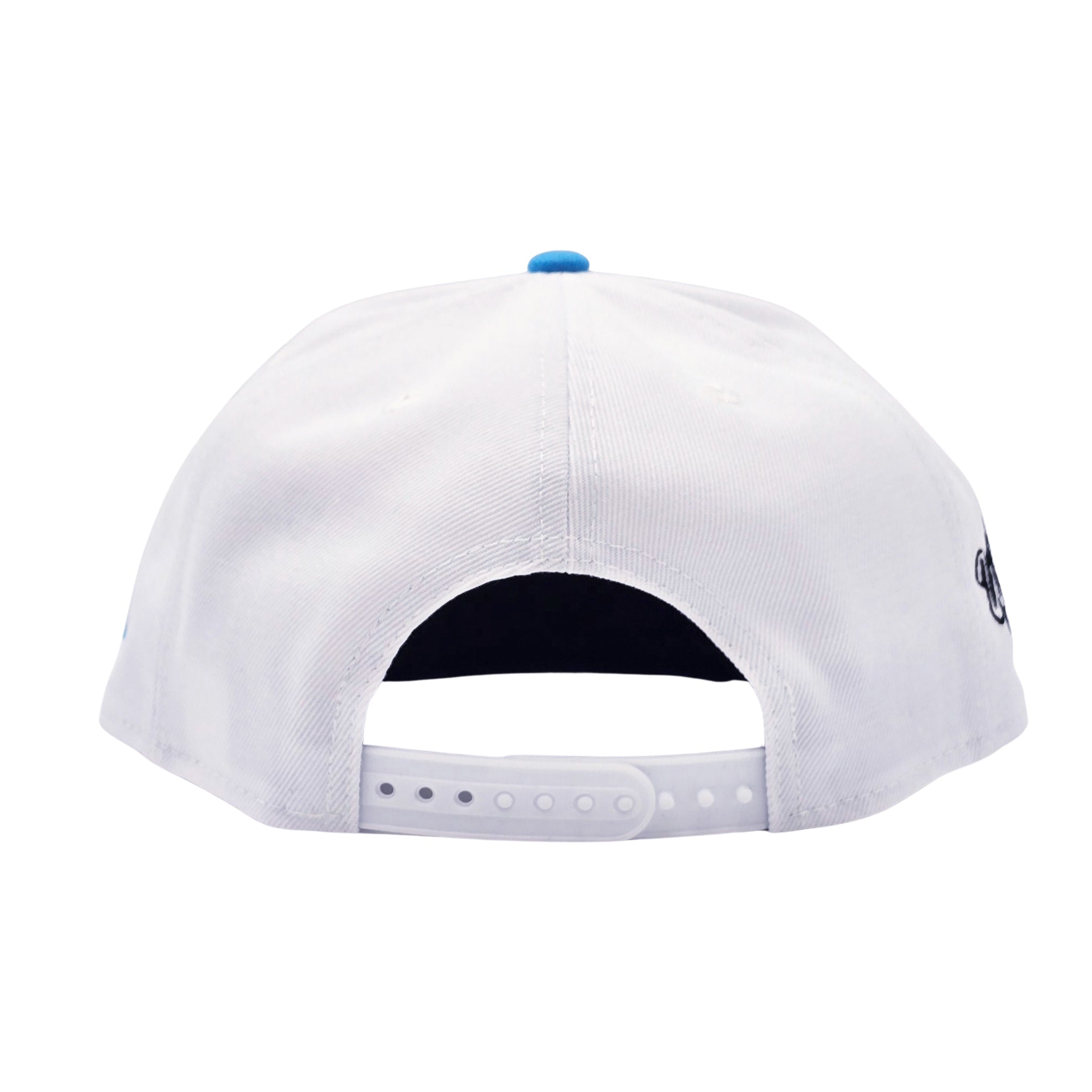 NEW ERA 9FIFTY MLB 1992 WORLD SERIES TORONTO BLUE JAYS WHITE & AQUA BLUE SNAPBACK HAT