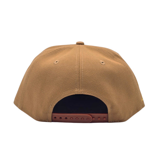 NEW ERA 9FIFTY MLB TORONTO BLUE JAYS 20TH ANNIVERSARY LIGHT BRONZE GOLD SNAPBACK HAT