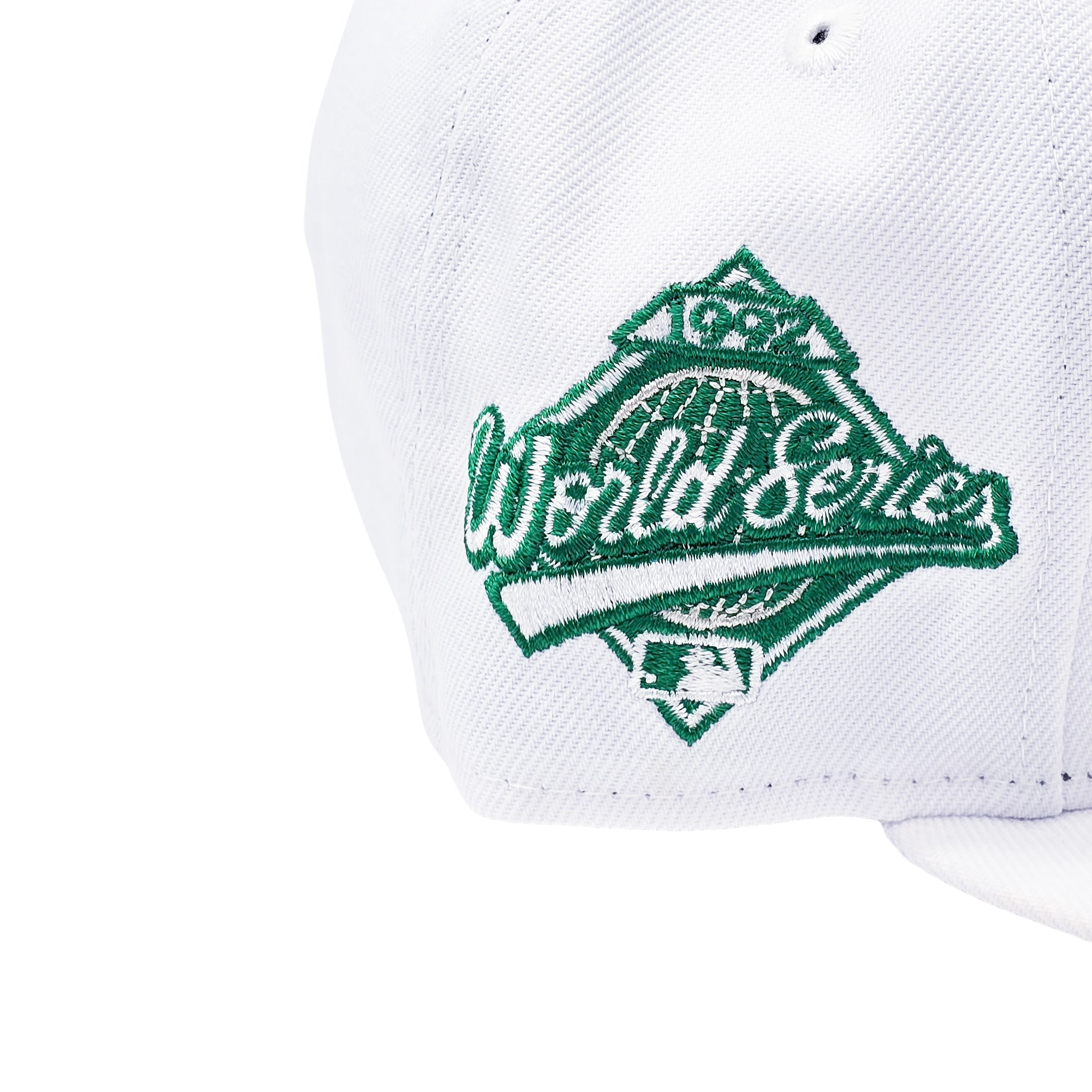 NEW ERA 9FIFTY MLB 1992 WORLD SERIES TORONTO BLUE JAYS WHITE & SHAMROCK GREEN SNAPBACK HAT