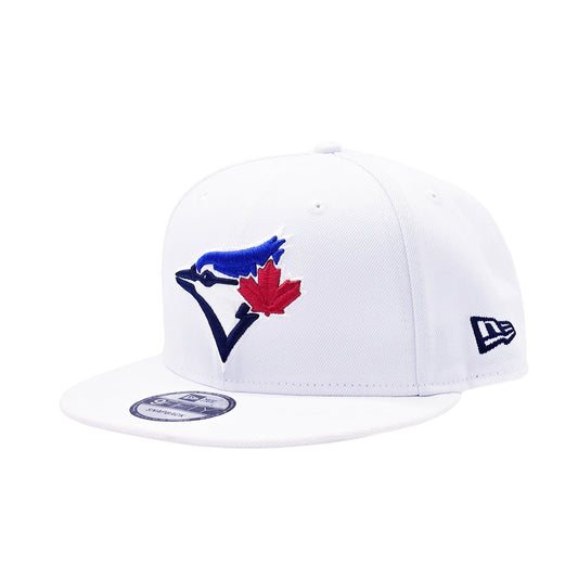 NEW ERA 9FIFTY MLB 1992 WORLD SERIES TORONTO BLUE JAYS WHITE & BLUE OTC SNAPBACK HAT