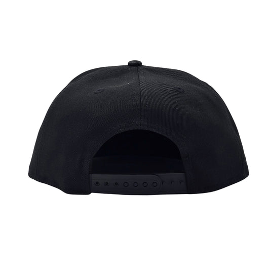NEW ERA 9FIFTY MLB TORONTO BLUE JAYS 20TH ANNIVERSARY ALL BLACK & GOLD LEAF SNAPBACK HAT