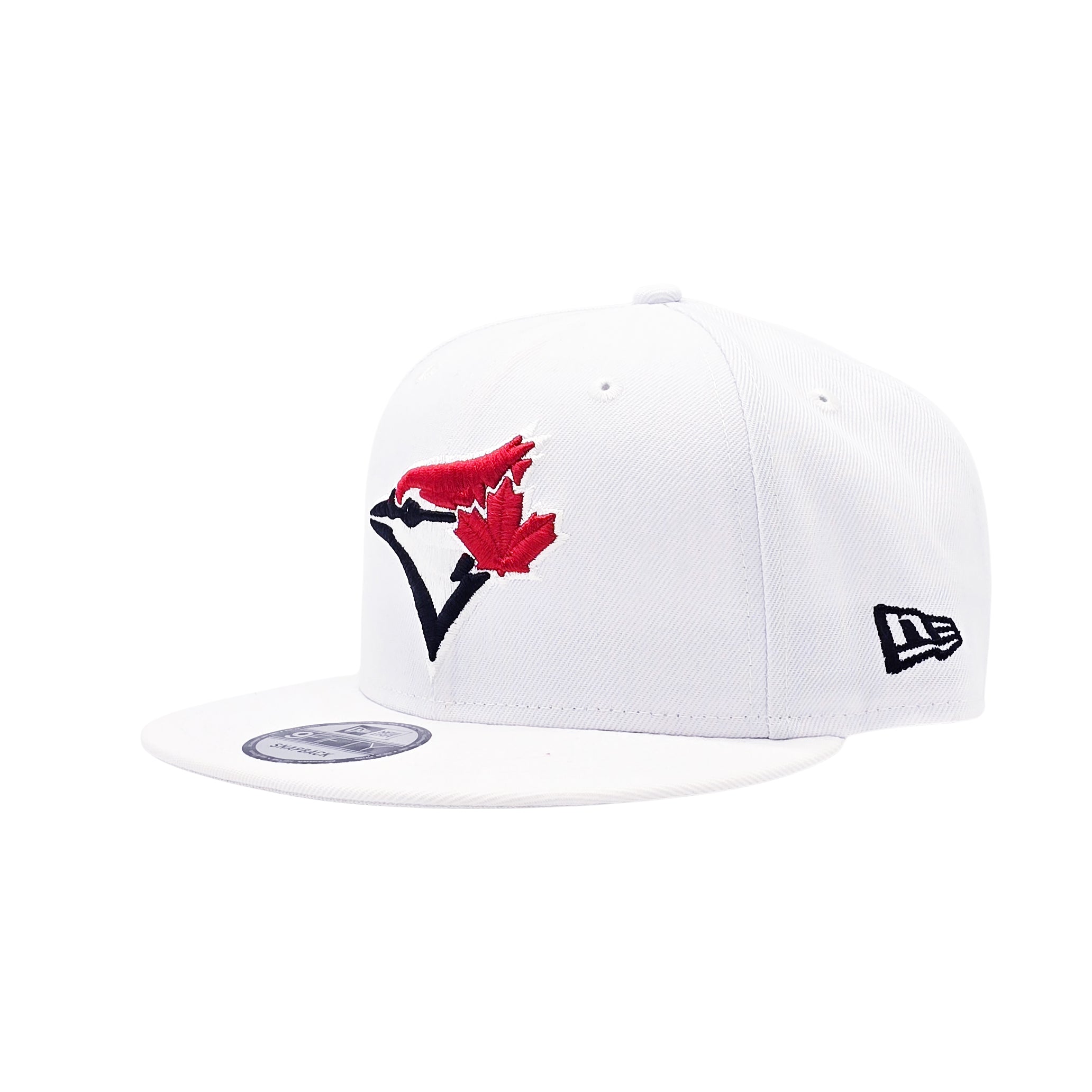 NEW ERA 9FIFTY MLB TORONTO BLUE JAYS 20TH ANNIVERSARY WHITE & RED SNAPBACK HAT