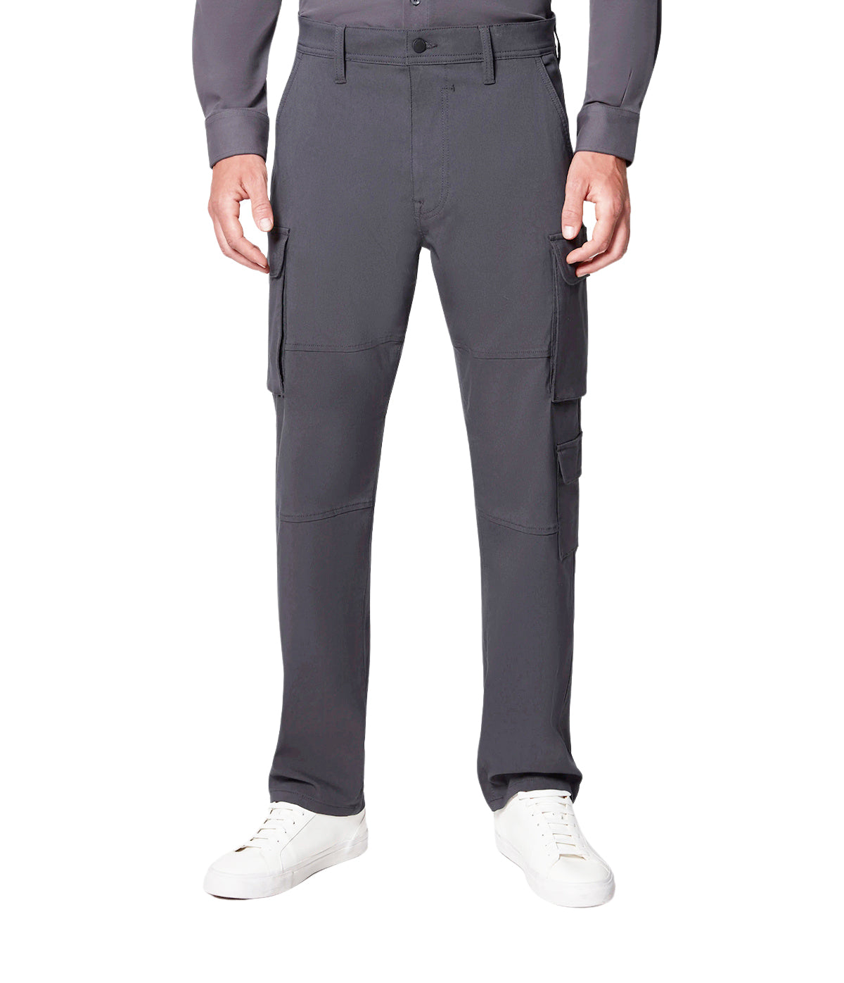 PROJEK RAW MEN'S BUNGEE LOOSE CARGO PANT (DARK CHARCOAL)