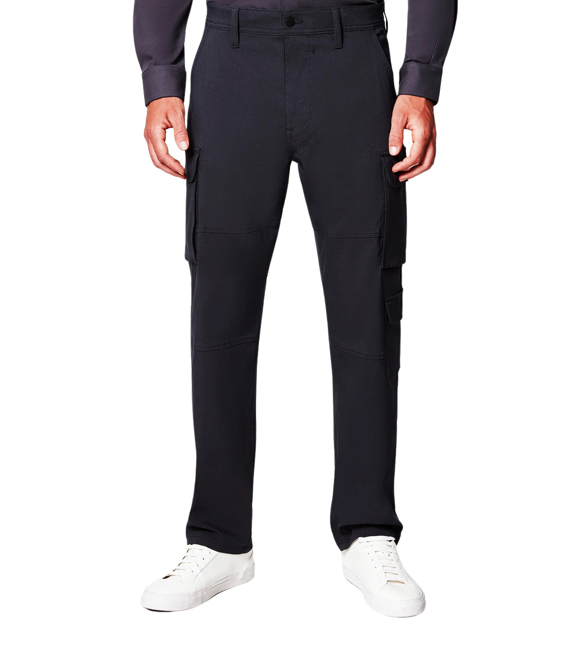 PROJEK RAW MEN'S BUNGEE LOOSE CARGO PANT (BLACK)