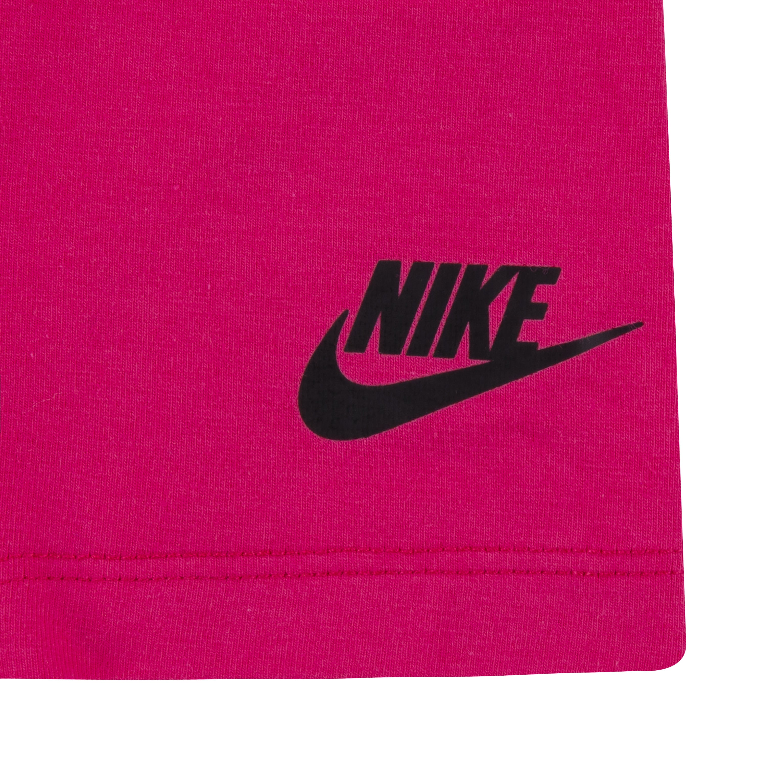 NIKE GIRLS T-SHIRT & SHORTS SET (PINK SIZE 2T-4T)