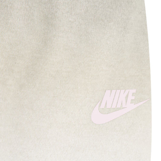 NIKE TODDLER GIRLS PRINTED CLUB FLEECE JOGGERS SET (LIGHT GREY SIZE 2T-4T)