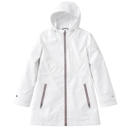 TOMMY HILFIGER WOMEN'S SOFTSHELL JACKET (WHITE)