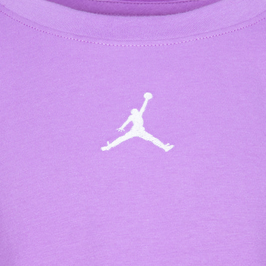 JORDAN GIRLS' T-SHIRT & SHORTS SET (PURPLE SIZE 4-6X)