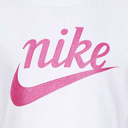 NIKE KIDS SCRIPT FUTURA T-SHIRT (WHITE SIZE 4-6X)