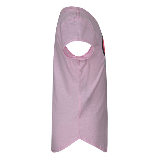 NIKE GIRLS FUTURA HEART T-SHIRT (PINK SIZE 4-6X)