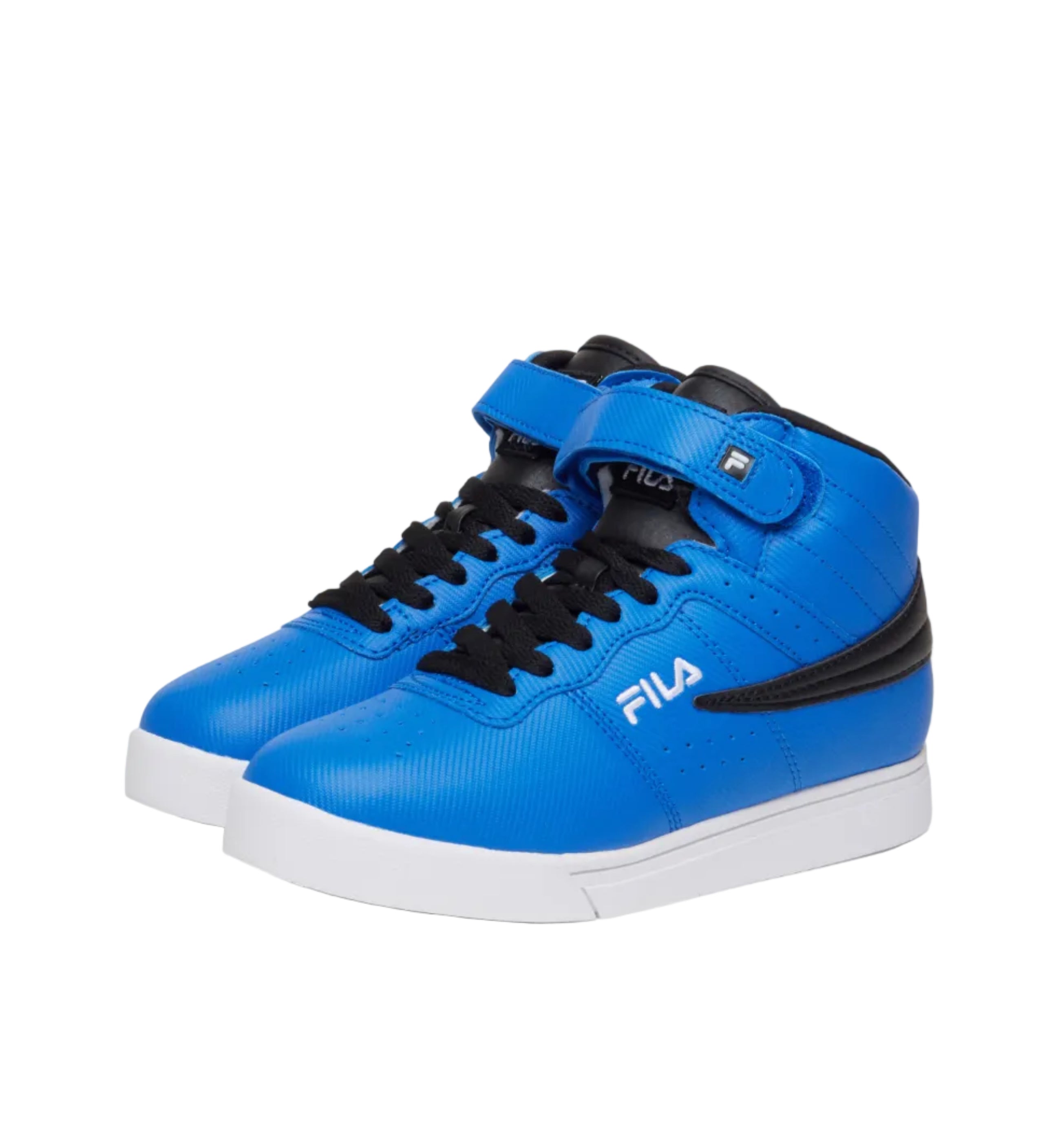 KIDS FILA VULC 13 DIAMO HIGH TOP SHOES (ROYAL BLUE)
