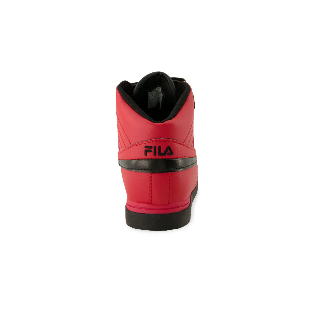 KIDS FILA VULC 13 HIGH TOP SHOES (RED)