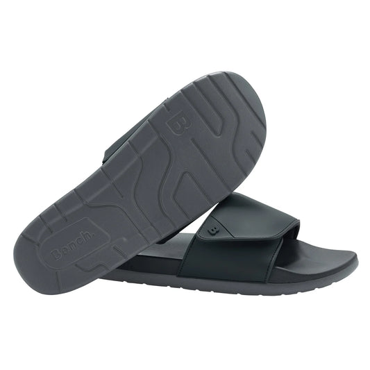 BENCH UNISEX COMFORT SLIDES (GREY)